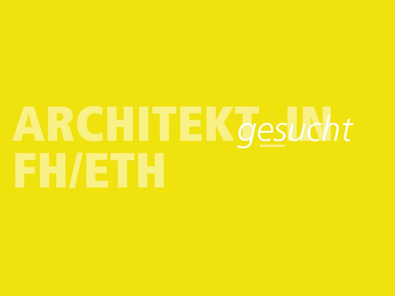 Architekt_In gesucht